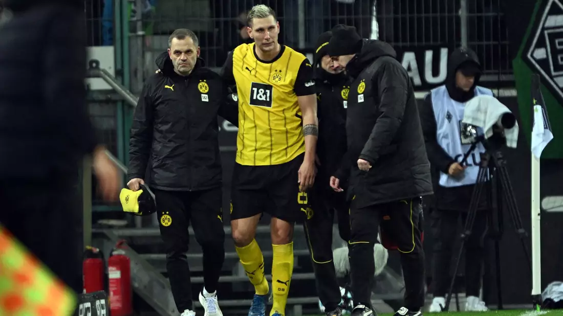 Niklas Süle fehlt dem BVB monatelang. - Bild: Federico Gambarini/dpa