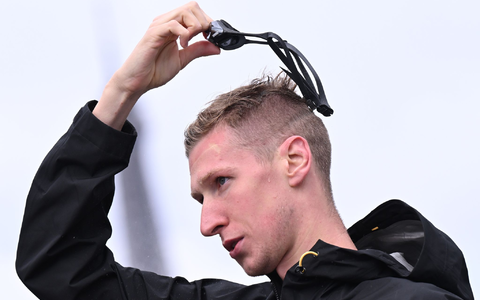 Kann als Zuschauer Kurzbahn-Weltmeister werden: Top-Schwimmer Florian Wellbrock. - Foto: Marijan Murat/dpa