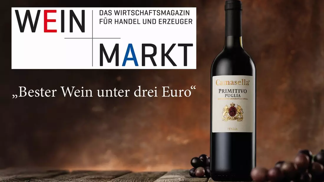 Bester Geschmack zu kleinem Preis: Süditalienischer Rotwein von NORMA zum Testsieger gekürt / Platz eins in der Kategorie Weine unter drei Euro - Bild: presseportal.de