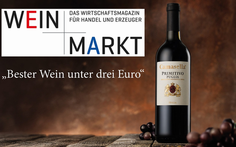 Bester Geschmack zu kleinem Preis: Süditalienischer Rotwein von NORMA zum Testsieger gekürt / Platz eins in der Kategorie Weine unter drei Euro - Foto: presseportal.de Bester Geschmack zu kleinem Preis: Süditalienischer Rotwein von NORMA zum Testsieger gekürt / Platz eins in der Kategorie Weine unter drei Euro - Foto: presseportal.de