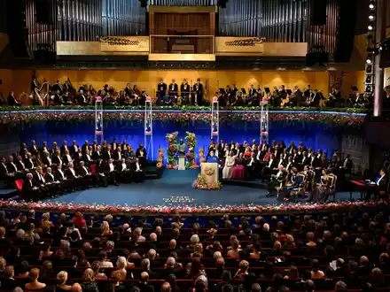 In Stockholm sind wieder Nobelpreise vergeben worden. - Foto: Pontus Lundahl/TT News Agency/AP