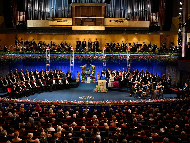 In Stockholm sind wieder Nobelpreise vergeben worden. - Foto: Pontus Lundahl/TT News Agency/AP