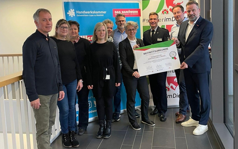 Handwerkskammer stärkt Sicherheit von Mitarbeitenden / Offizieller Beitritt im Präventionsnetzwerk #sicherimDienst - Foto: presseportal.de