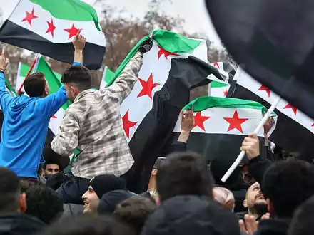 Syrer in Deutschland feiern den Sturz von Assad in Syrien (Archiv) - Foto: über dts Nachrichtenagentur