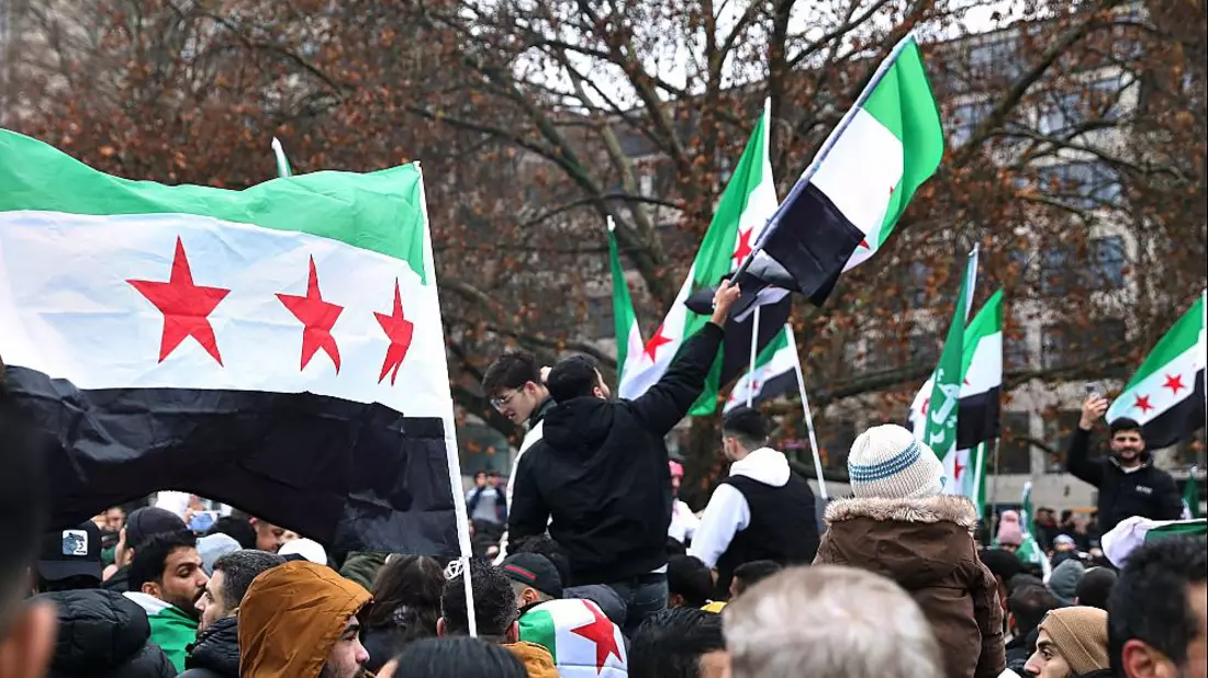 Syrer in Deutschland feiern den Sturz von Assad in Syrien (Archiv) - Bild: über dts Nachrichtenagentur