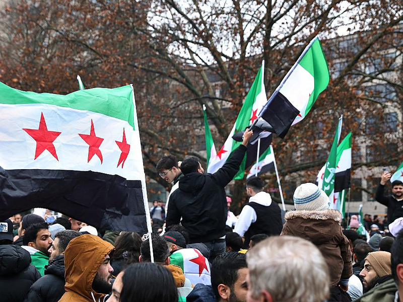 Syrer in Deutschland feiern den Sturz von Assad in Syrien (Archiv) - Foto: über dts Nachrichtenagentur