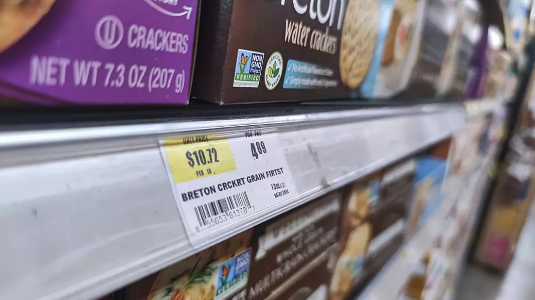 Preise in einem US-Supermarkt (Archiv) - Bild: über dts Nachrichtenagentur