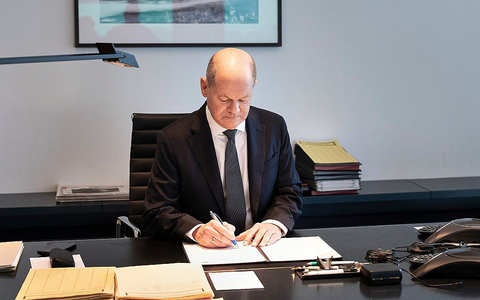 Olaf Scholz beantragt Vertrauensfrage am 11.12.2024 - Foto: Kugler, Steffen/BPA,  Text: über dts Nachrichtenagentur