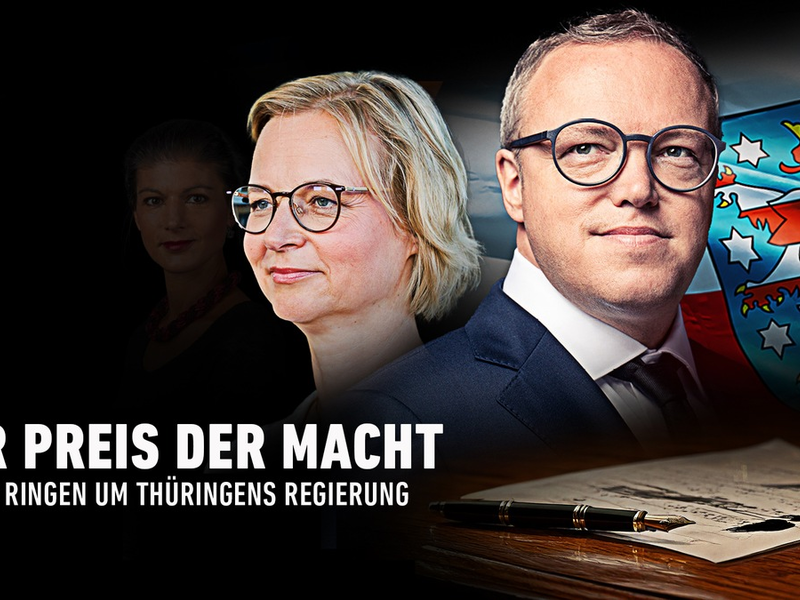 Neue MDR-Dokumentation begleitet Koalitionsverhandlungen nach Landtagswahl in Thüringen - Foto: presseportal.de