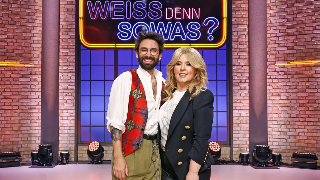 Musikalisches Wettraten: Conchita Wurst und Maite Kelly bei Wer weiß denn sowas?- Das Wissensquiz vom 16. bis 20. Dezember 2024, um 18:00 Uhr im Ersten - Bild: presseportal.de