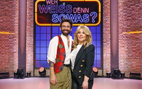 Musikalisches Wettraten: Conchita Wurst und Maite Kelly bei Wer weiß denn sowas?- Das Wissensquiz vom 16. bis 20. Dezember 2024, um 18:00 Uhr im Ersten - Foto: presseportal.de Musikalisches Wettraten: Conchita Wurst und Maite Kelly bei Wer weiß denn sowas?- Das Wissensquiz vom 16. bis 20. Dezember 2024, um 18:00 Uhr im Ersten - Foto: presseportal.de