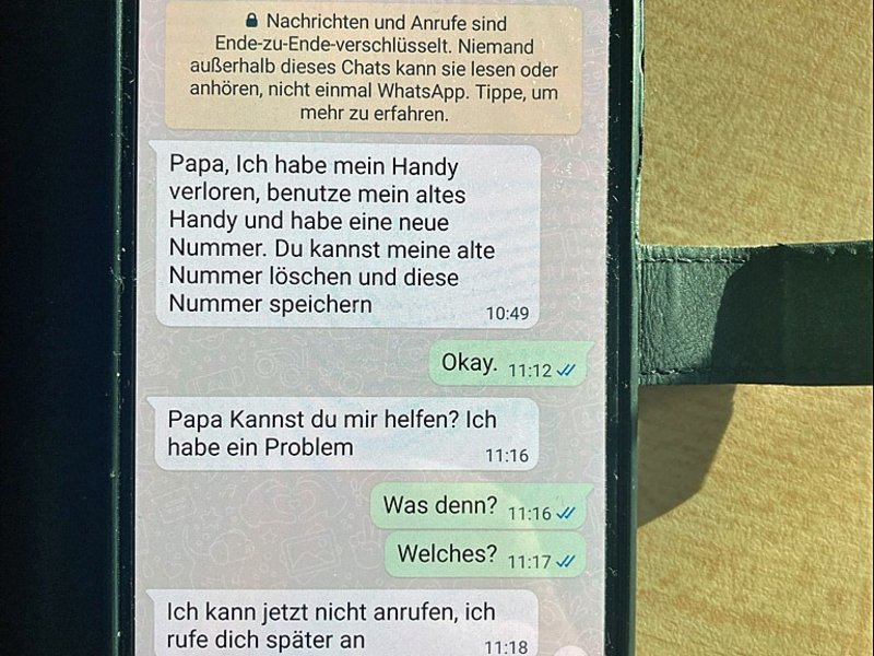 POL-ME: Mehrere tausend Euro per WhatsApp erbeutet - Haan - 2412042 - Foto: presseportal.de