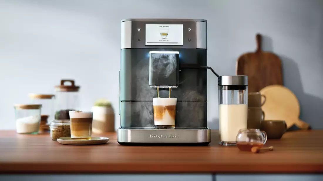 Von Espresso bis Latte Macchiato: Perfekter Kaffee auf Knopfdruck mit KitchenAid - Bild: presseportal.de