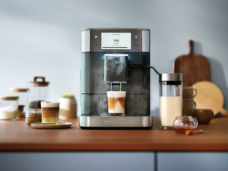 Von Espresso bis Latte Macchiato: Perfekter Kaffee auf Knopfdruck mit KitchenAid - Foto: presseportal.de
