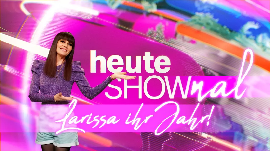 heute SHOWNAL – Larissa ihr Jahr! mit Martina Hill im ZDF - Bild: presseportal.de