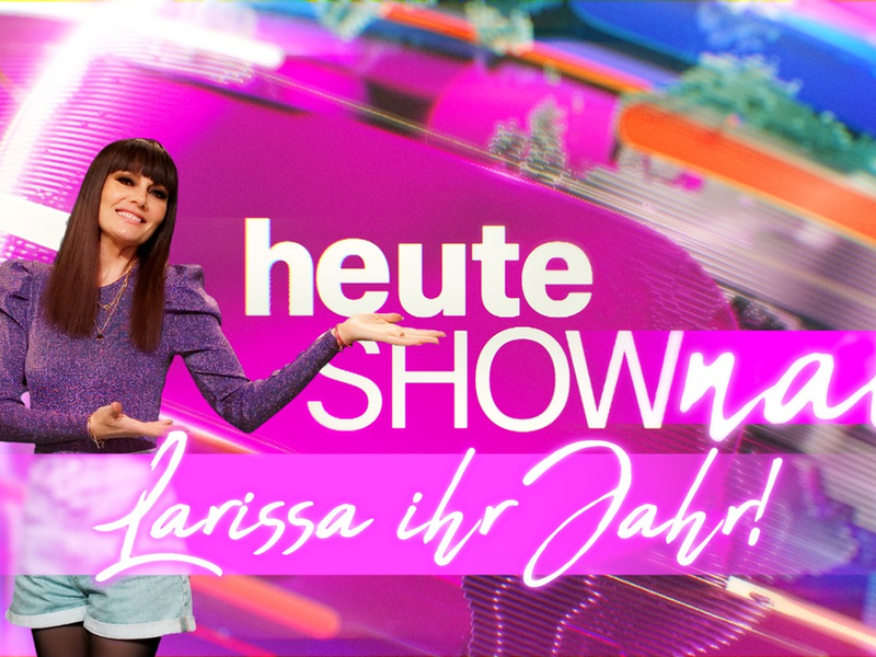 heute SHOWNAL – Larissa ihr Jahr! mit Martina Hill im ZDF - Foto: presseportal.de
