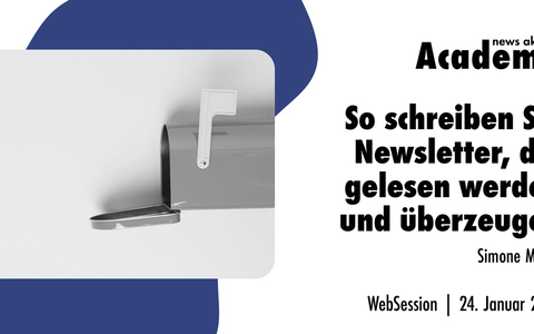 So schreiben Sie Newsletter, die gelesen werden und ĂĽberzeugen / Ein Webinar in der news aktuell Academy - Foto: presseportal.de So schreiben Sie Newsletter, die gelesen werden und ĂĽberzeugen / Ein Webinar in der news aktuell Academy - Foto: presseportal.de