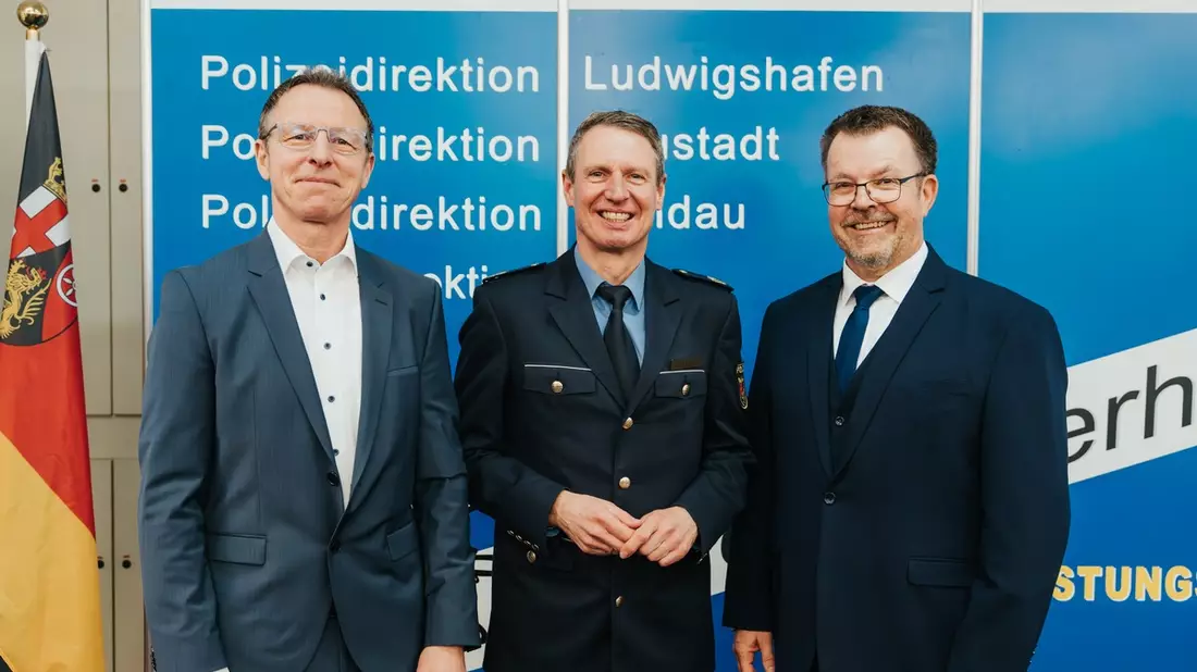 POL-PPRP: Wechsel in der Leitung der Kriminaldirektion Ludwigshafen - Bild: presseportal.de
