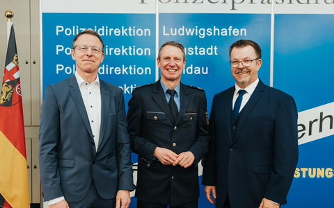 POL-PPRP: Wechsel in der Leitung der Kriminaldirektion Ludwigshafen - Foto: presseportal.de