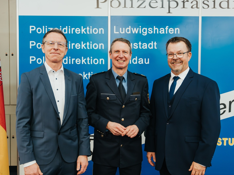 POL-PPRP: Wechsel in der Leitung der Kriminaldirektion Ludwigshafen - Foto: presseportal.de
