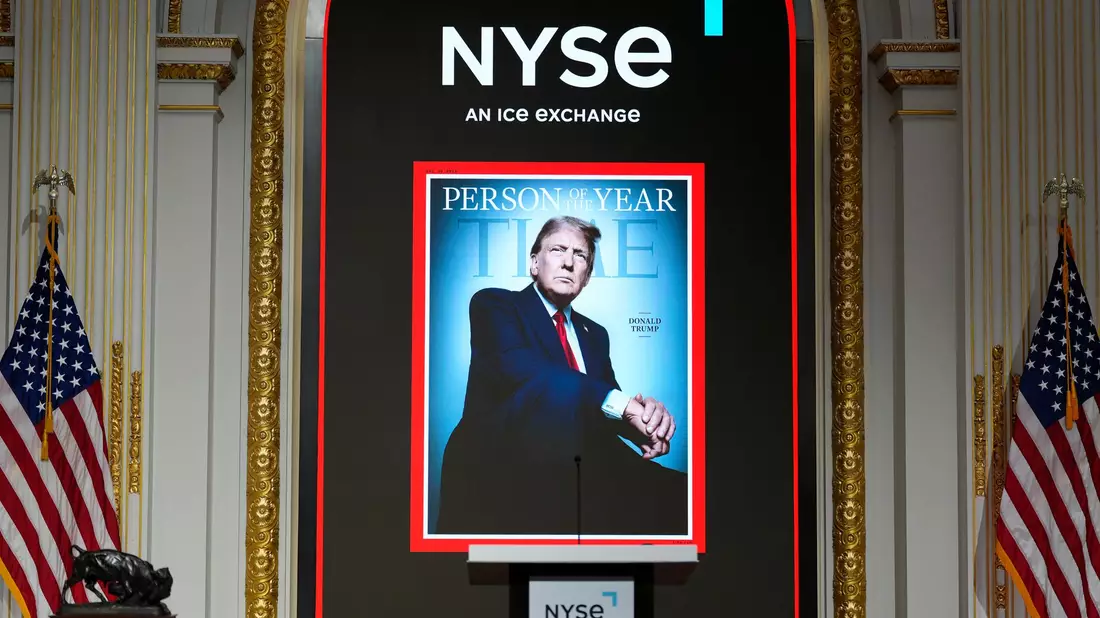 Trump läutet Handel an New Yorker Börse ein - Bild: Alex Brandon/AP/dpa