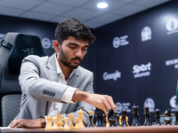 Dommaraju Gukesh krönt sich mit 18 Jahren zum jüngsten Schach-Weltmeister. - Foto: Seshadri Sukumar/ZUMA Press Wire/dpa