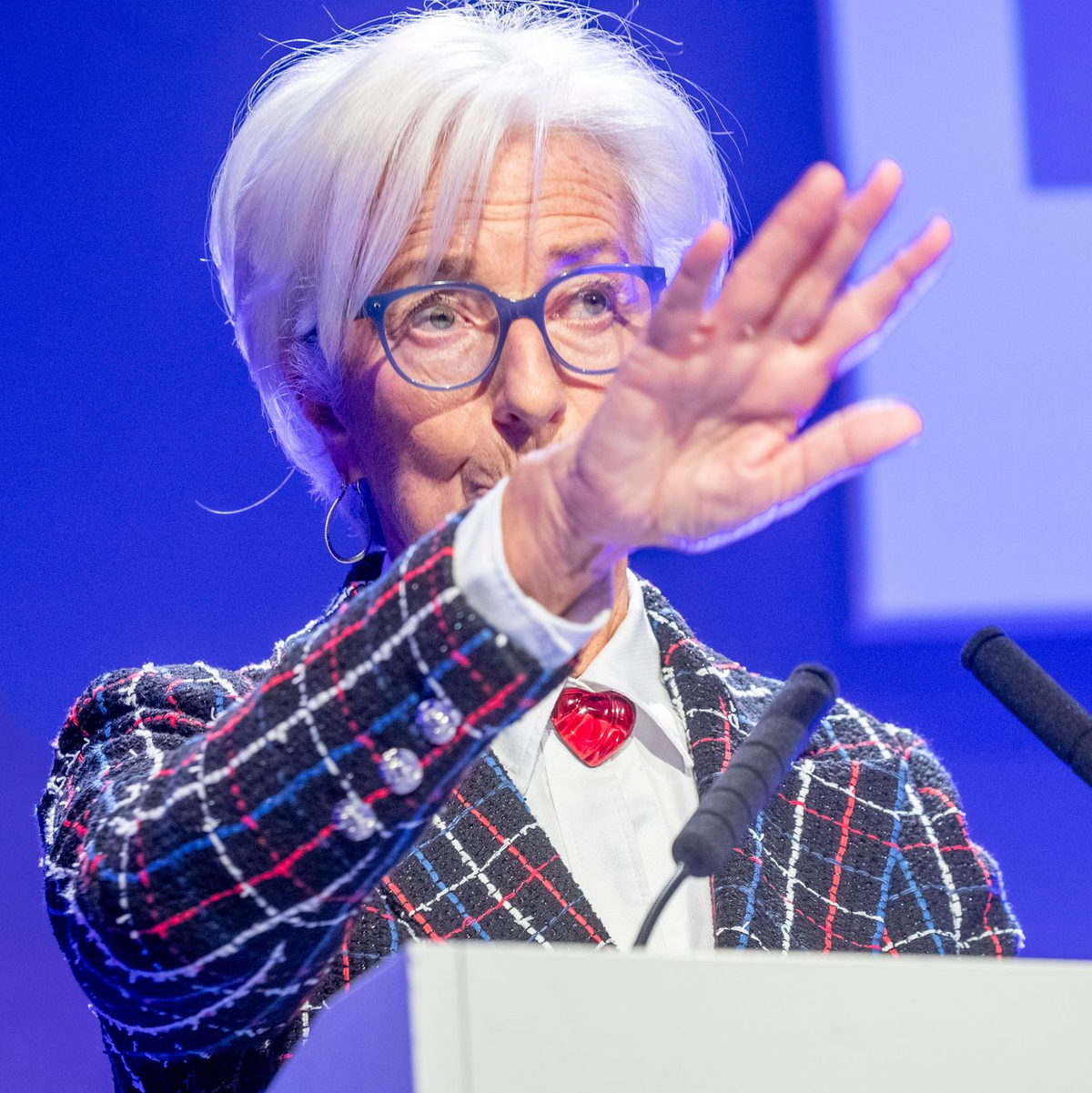 EZB bleibt auf Kurs Zinssenkung (Archivbild) - Foto: Helmut Fricke/dpa