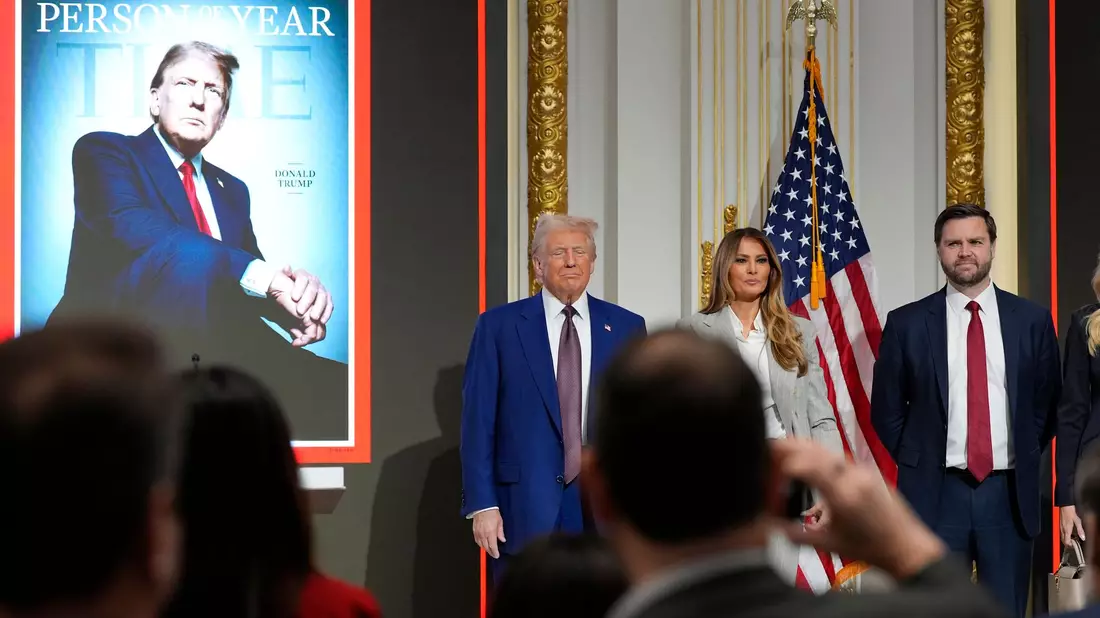 Trump läutet Handel an New Yorker Börse ein - Bild: Alex Brandon/AP/dpa