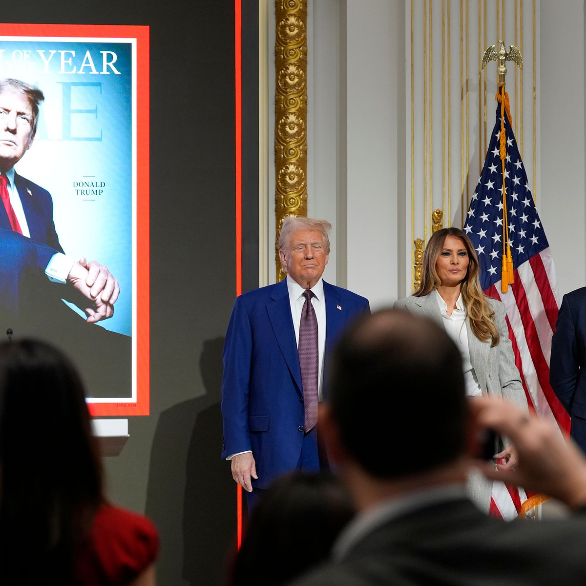 Trump läutet Handel an New Yorker Börse ein - Foto: Alex Brandon/AP/dpa