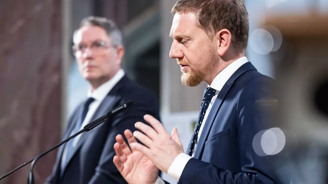 Michael Kretschmer will sich zum dritten Mal zum Ministerpräsidenten von Sachsen wählen lassen (Archivbild). - Bild: Hannes P. Albert/dpa