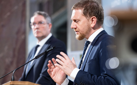Michael Kretschmer will sich zum dritten Mal zum Ministerpräsidenten von Sachsen wählen lassen (Archivbild). - Foto: Hannes P. Albert/dpa