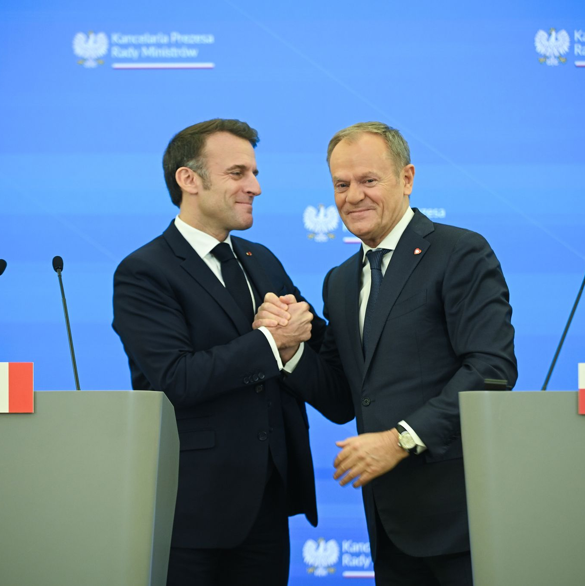 Tusk will keine polnischen Soldaten für eine Friedensmission in die Ukraine schicken. - Foto: Marcin Obara/PAP/dpa