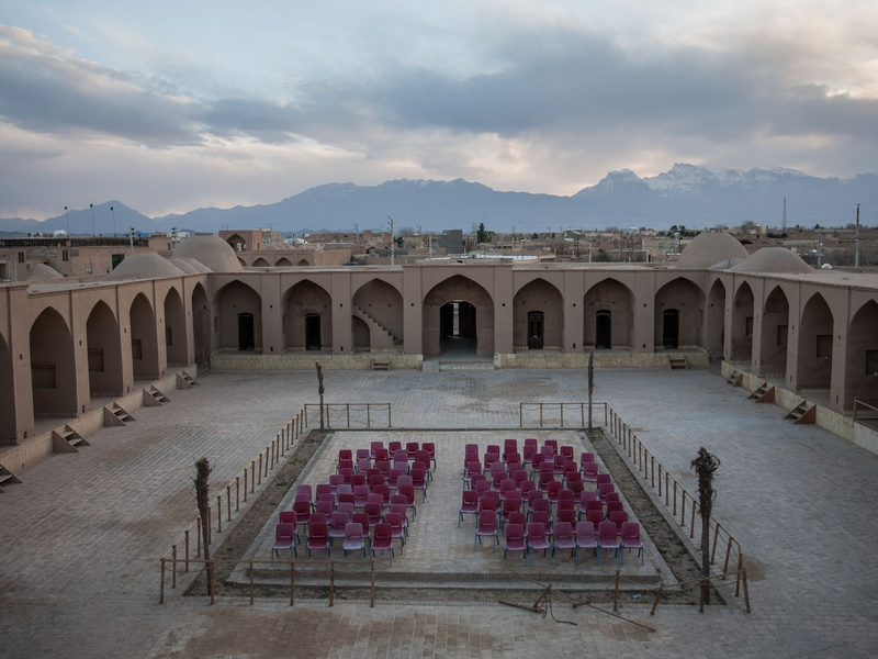 In einer Karawanserei wie dieser war Parastu Ahmadi aufgetreten. (Symbolbild) - Foto: Arne Bänsch/dpa