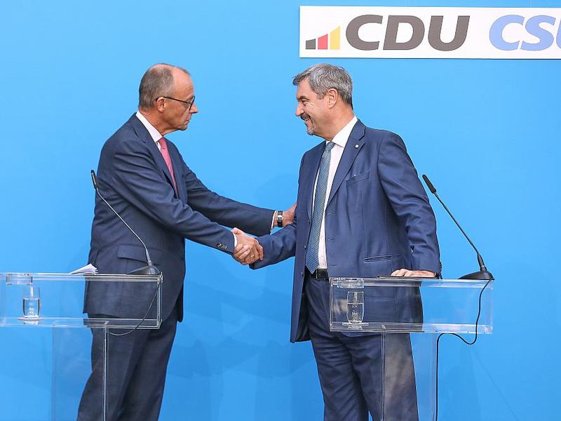 Friedrich Merz und Markus Söder (Archiv) - Foto: über dts Nachrichtenagentur
