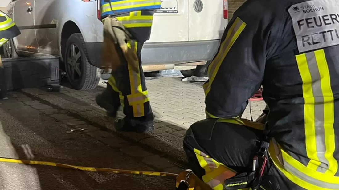 FW-BO: Austritt von Erdgas bei PKW in Bochum Hamme - Bild: presseportal.de