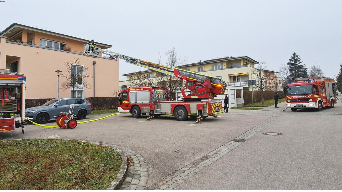 FW-M: Mieterin macht in Notlage alles richtig (Obermenzing) - Foto: presseportal.de