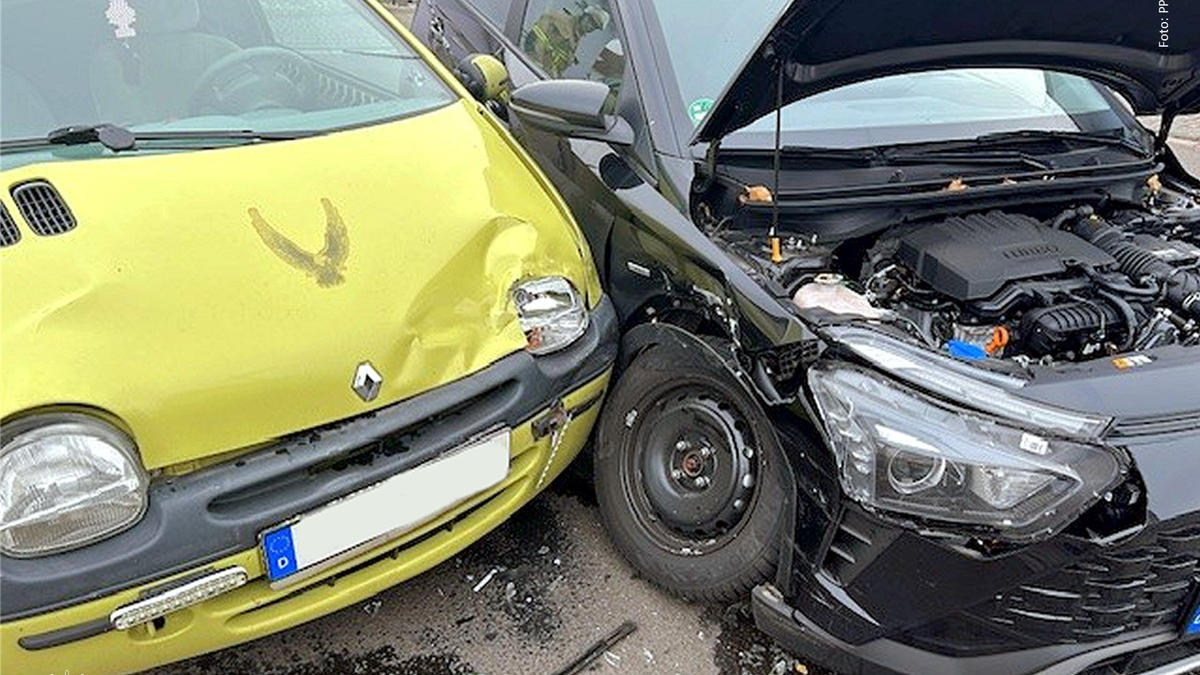POL-PPWP: Vorfahrt missachtet, Unfall verursacht - Foto: presseportal.de