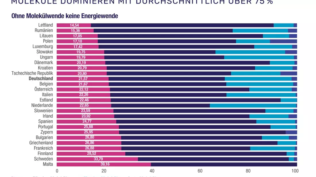Grüner Strom allein reicht nicht: Ohne Molekülwende werden Klimaziele verfehlt / Neuer Ökostrom-Rekord - Bild: presseportal.de