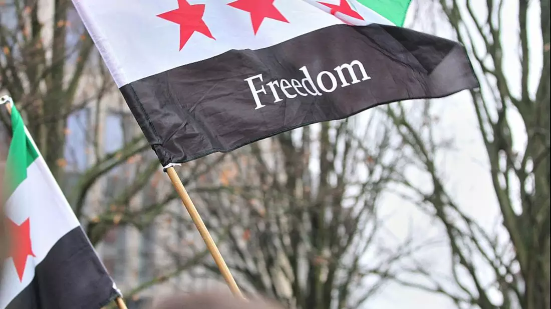 Syrer in Deutschland feiern den Sturz von Assad in Syrien (Archiv) - Bild: über dts Nachrichtenagentur