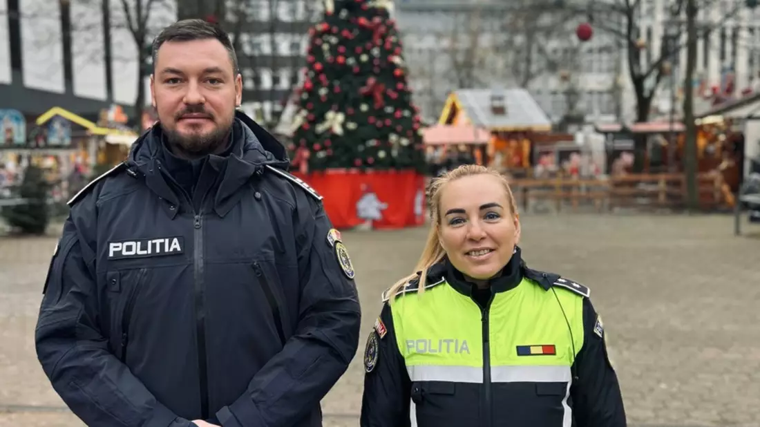 POL-HA: Präsenz auf dem Hagener Weihnachtsmarkt - Polizei Hagen setzt auf die Unterstützung durch rumänische Polizeibeamte - Bild: presseportal.de