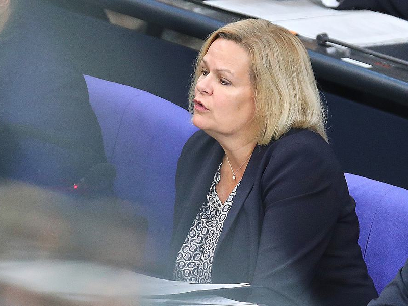 Nancy Faeser (Archiv) - Foto: über dts Nachrichtenagentur