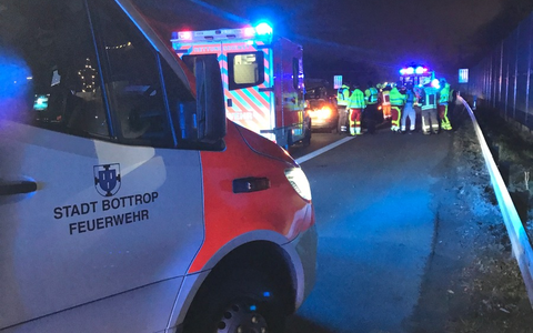 FW-BOT: Verkehrsunfall auf der BAB A42 - Foto: presseportal.de