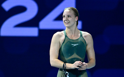 Es war ein anstrengendes Rennen für Isabel Gose.  - Foto: Denes Erdos/AP/dpa