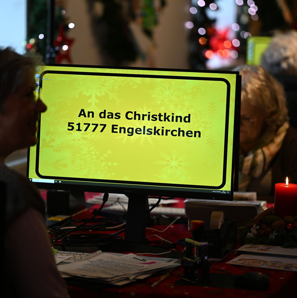 An diese Adresse können noch bis 20.12. Wunschzettel geschickt werden. (Archivbild) - Foto: Federico Gambarini/dpa