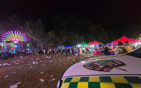 Bei einem Festival in Thailand explodierte ein Sprengsatz. - Foto: Uncredited/Umphang Rescue/AP/dpa