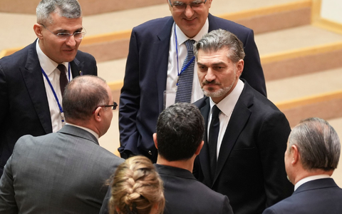 Der frühere Fußballer Michail Kawelaschwili ist neuer Präsident der seit Wochen von proeuropäischen Protesten erschütterten Südkaukasusrepublik Georgien. (Archivbild) - Foto: Uncredited/AP/dpa Der frühere Fußballer Michail Kawelaschwili ist neuer Präsident der seit Wochen von proeuropäischen Protesten erschütterten Südkaukasusrepublik Georgien. (Archivbild) - Foto: Uncredited/AP/dpa
