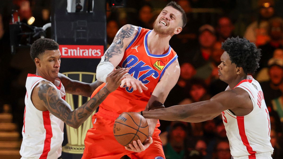 Oklahomas Center Isaiah Hartenstein steuerte 21 Punkte beim Halbfinal-Sieg im NBA Cup bei. - Foto: Ian Maule/AP/dpa