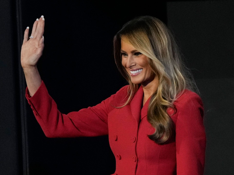 Melania Trump ist nach eigener Aussage für die Rückkehr ins Weiße Haus vorbereitet. (Archivbild) - Foto: Matt Rourke/AP/dpa