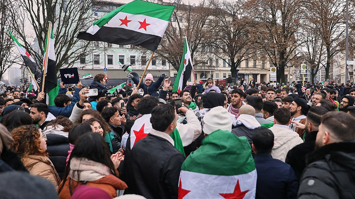Syrer in Deutschland feiern den Sturz von Assad in Syrien (Archiv) - Foto: über dts Nachrichtenagentur