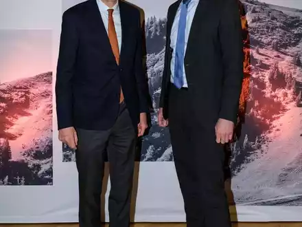 Korbinians Kolleg mit Referent Prof. Dr. Dr. h.c. Clemens Fuest im Spa & Resort Bachmair Weissach, 13.12.2024 - Foto: presseportal.de